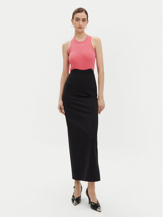 PINKO PINKO Top 100822 A2C1 Różowy Regular Fit