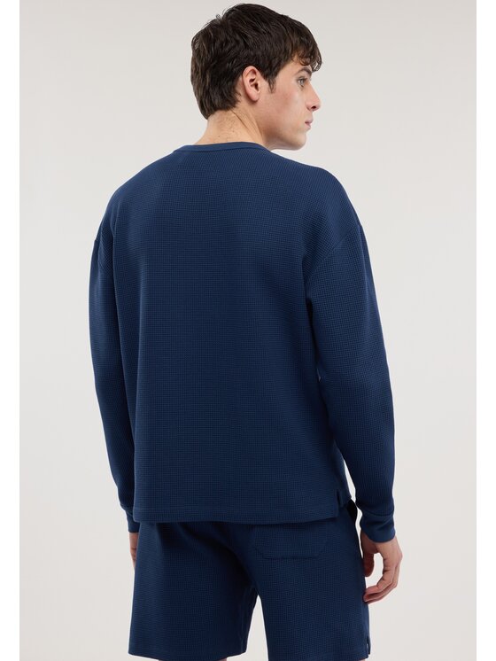 Trussardi Trussardi Felpa G8208000108N034 Blu Regular Fit