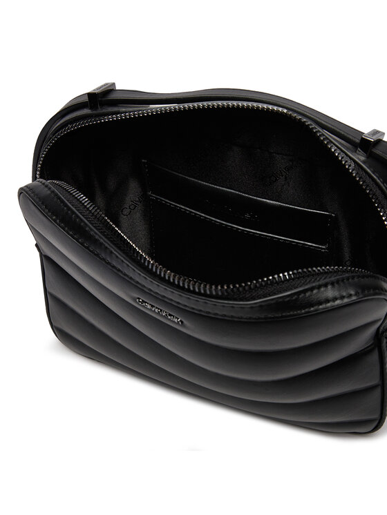 Calvin Klein Handtasche Line Quilt Camera Bag K60K612114 Schwarz Modivo