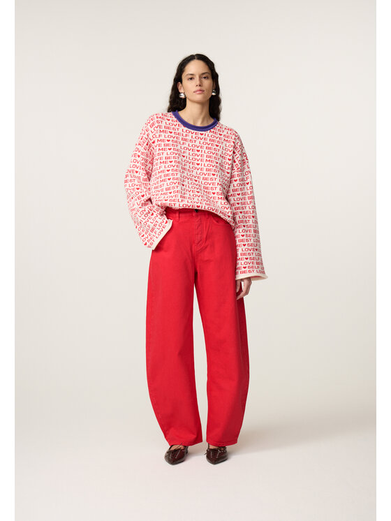 Fabienne Chapot Fabienne Chapot Sweter 6694-1607-178 Biały Regular Fit