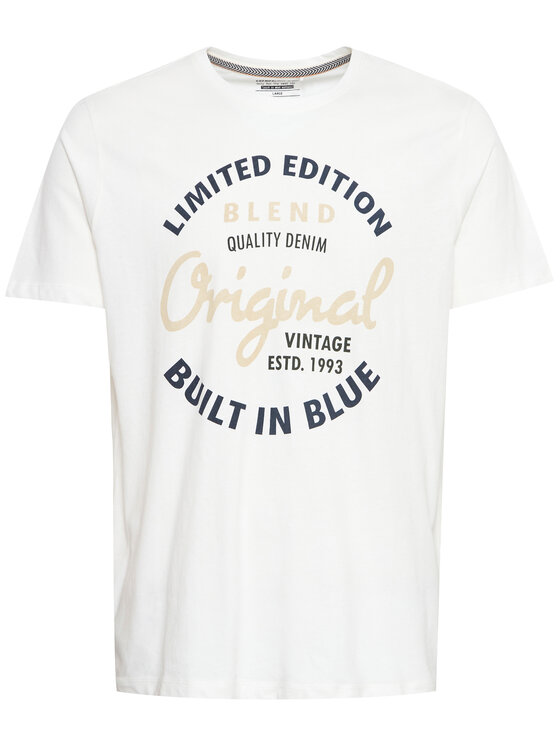 Blend Blend T-shirt 20715764 Bianco Regular Fit