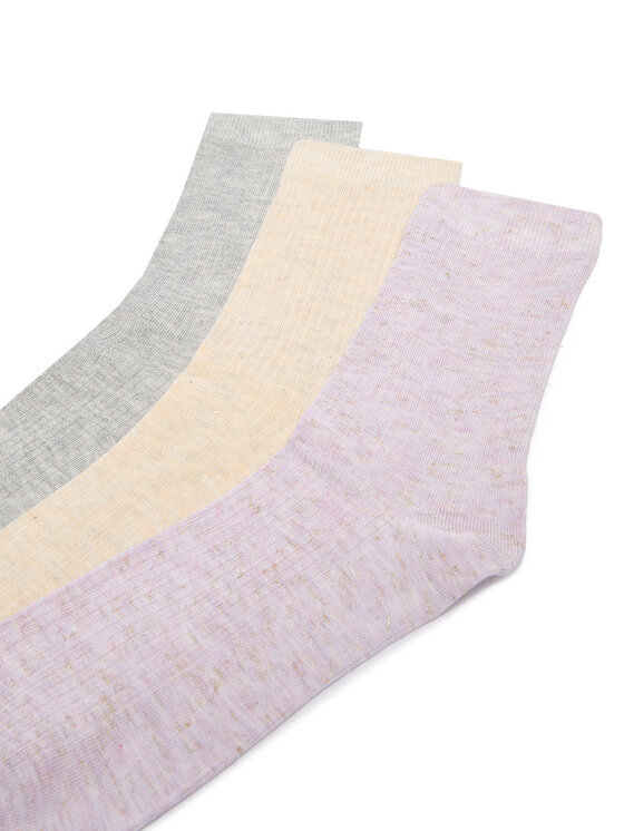 Nine West Nine West Krátké ponožky CEO_BR_NW_25080_W_AW25 (3 PACK) Barevná