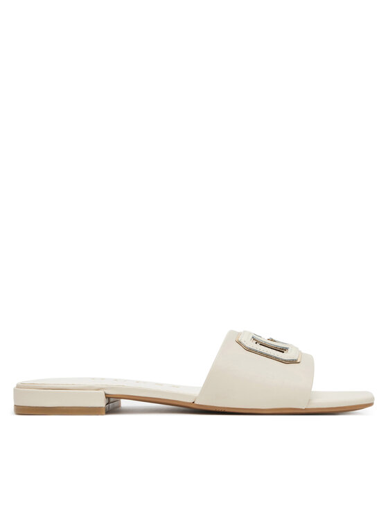 Guess Guess Παντόφλες FLJTAR LEA19 Εκρού