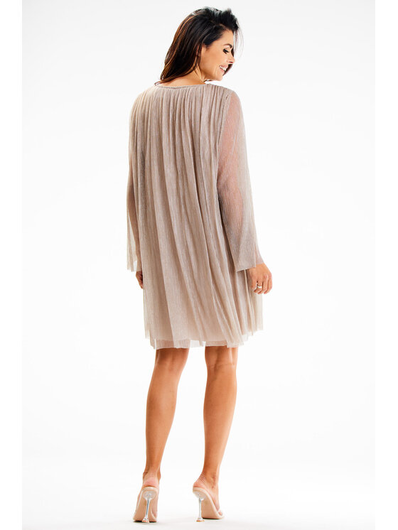 Awama Awama Abito da sera A628 Beige Basic Fit