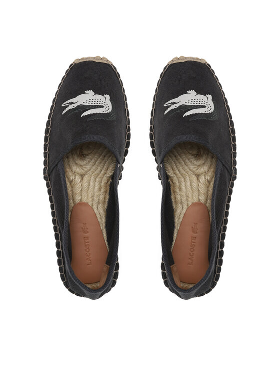 Lacoste Lacoste Espadrilky Uhabia 123 1 Cma 745CMA0020454 Černá