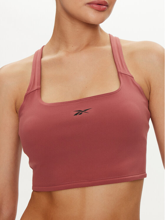 Reebok Reebok Top Yoga Peached 100037480 Bordová Slim Fit