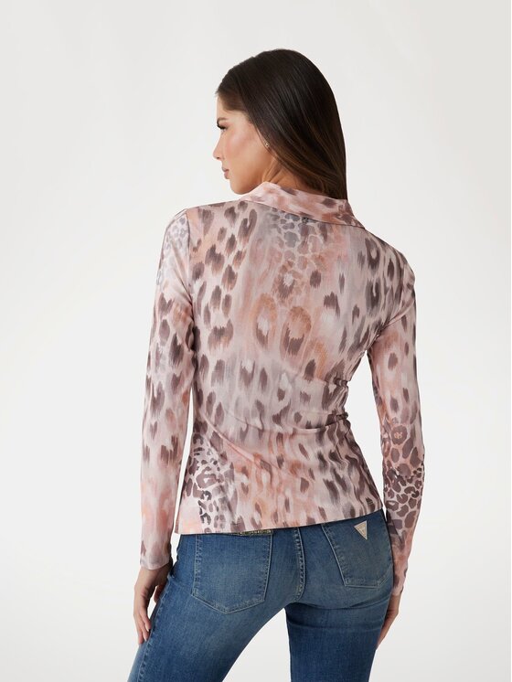 Guess Guess Koszula 142215 Kolorowy Classic Fit