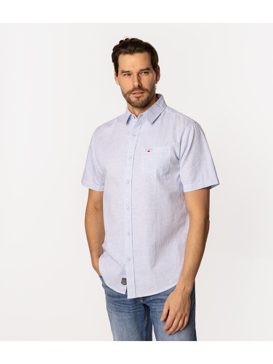 Lee Cooper Lee Cooper Koszula WALTER2 1106 Niebieski Slim Fit