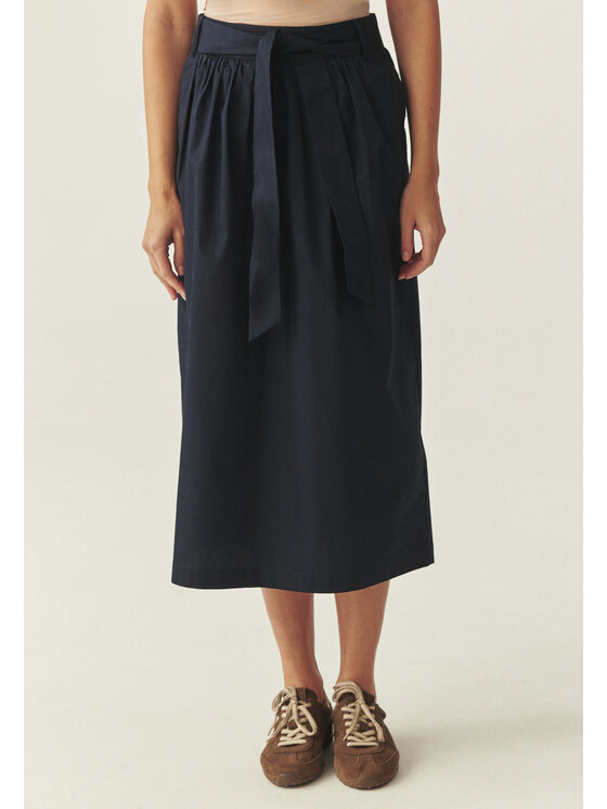 TATUUM Tatuum Midi sukně MORA Tmavomodrá Classic Fit