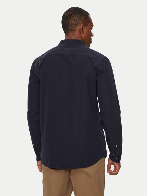 Guess Jeans Guess Jeans Πουκάμισο M4YH35 WGCF1 Σκούρο μπλε Slim Fit