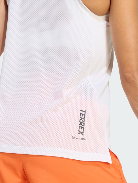 adidas adidas Koszulka techniczna 159150 Biały Regular Fit