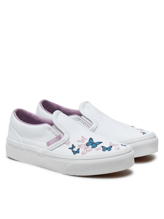 Vans Vans Tenis superge Classic Slip-On VN000CYGAHP1 Bela