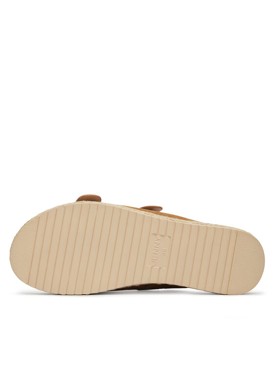JENNY JENNY Espadrile LB-P1434-YLD Smeđa