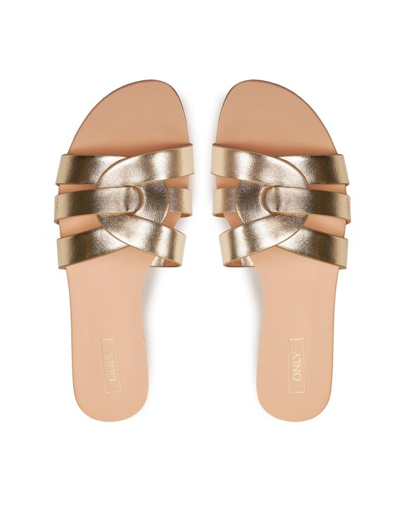 ONLY Shoes ONLY Shoes Ciabatte Onlfeli-4 15319420 Oro