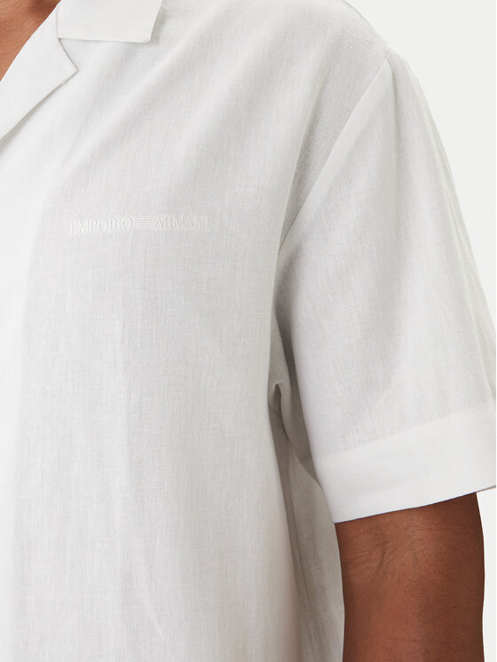 Emporio Armani Emporio Armani Camicia EM000593 AF20590 U0002 Bianco Regular Fit