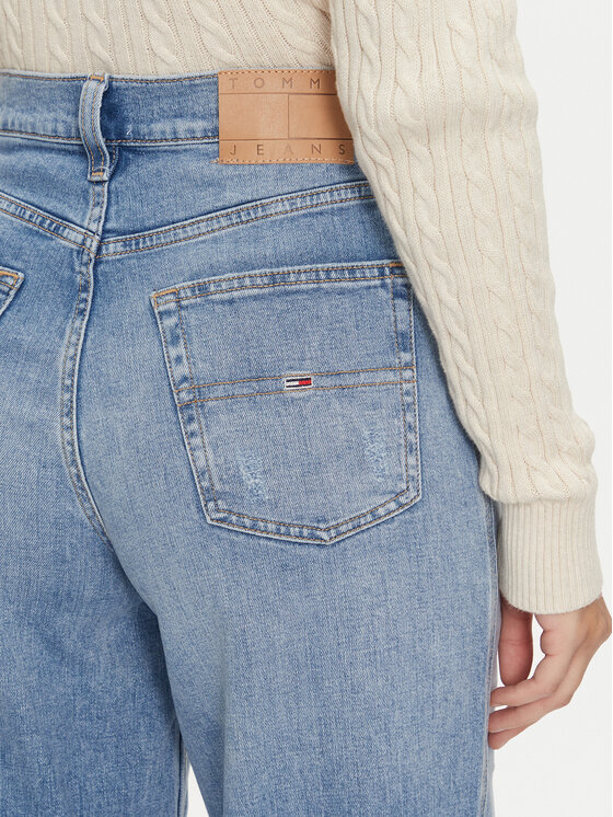 Tommy Jeans Tommy Jeans Blugi Claire DW0DW19608 Albastru Wide Leg