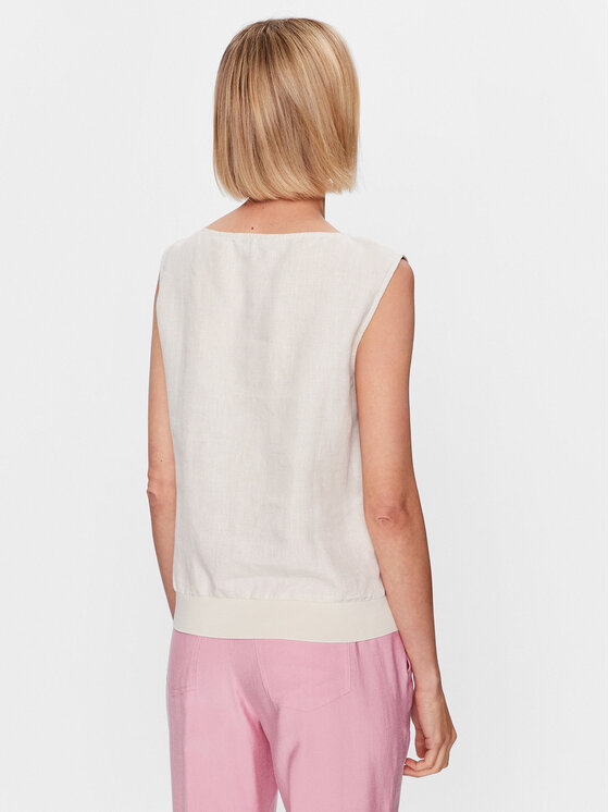 Tatuum Tatuum Bluse Omalo T2309.051 Beige Regular Fit