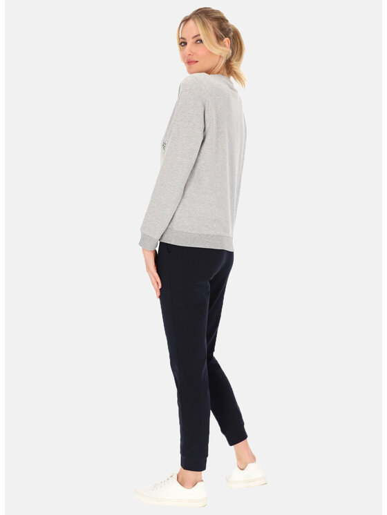 L’AF L’AF Bluza Marco Szary Regular Fit