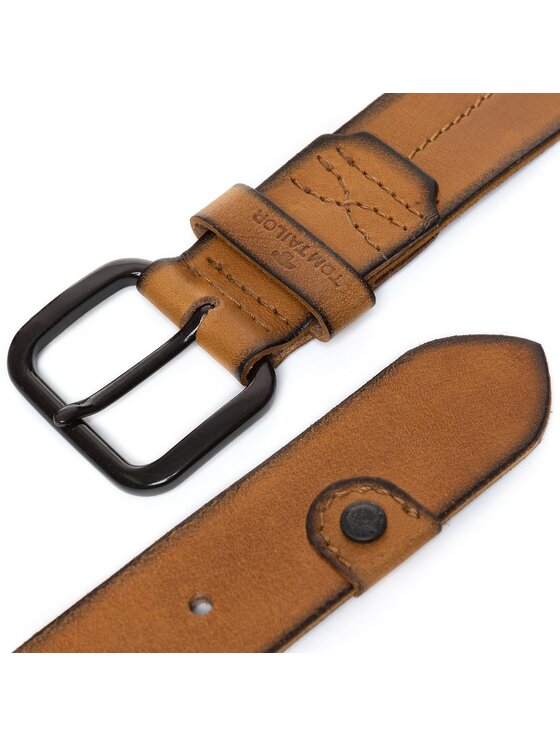 Tom Tailor Tom Tailor Pasek Męski TG1027H53 Brązowy