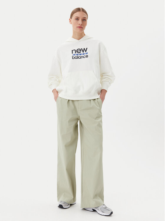 New Balance New Balance Παντελόνι υφασμάτινο Boylston WP51538 Πράσινο Relaxed Fit