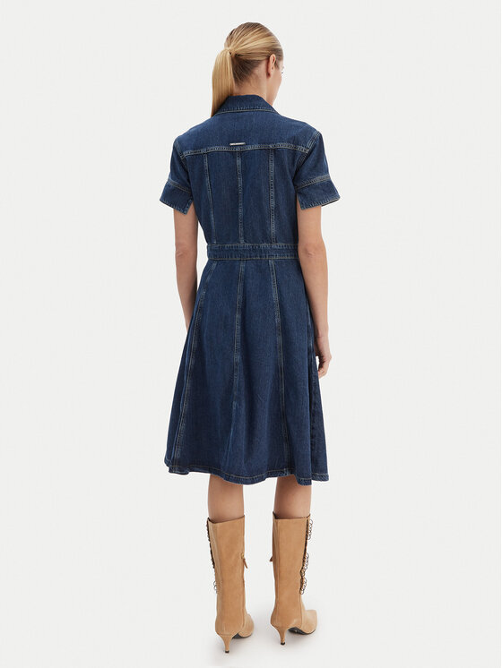 KARL LAGERFELD KARL LAGERFELD Джинсова сукня B1W13037 Голубий Regular Fit