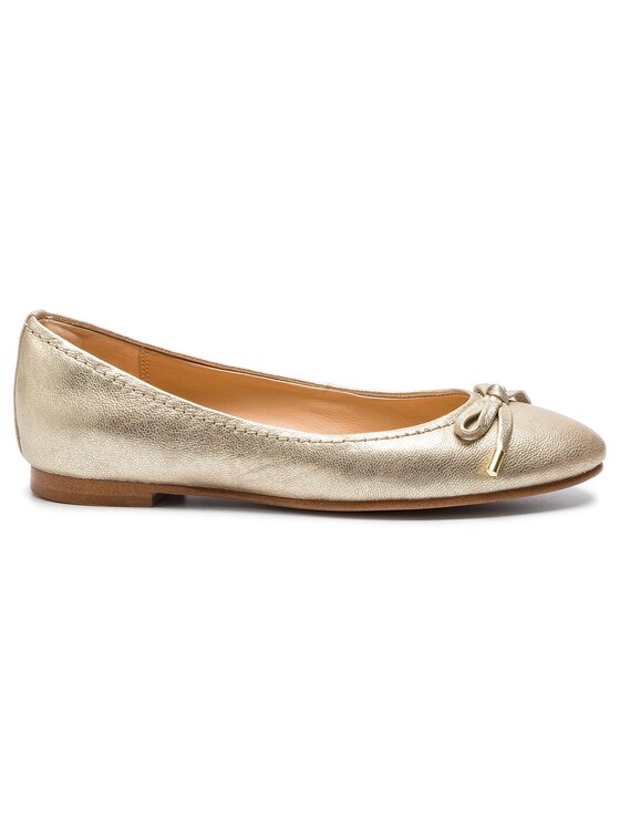 Clarks Clarks Balerinos Grace Lily 261339354 Auksinė
