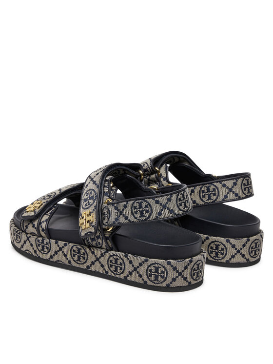 Tory Burch Tory Burch Sandali T Monogram Kira Sport 155154 Siva