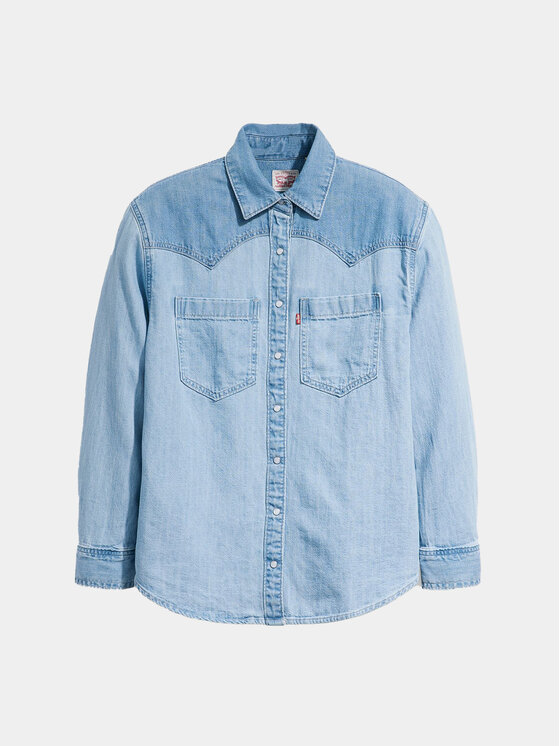 Levi's® Levi's® Τζιν πουκάμισο Teodora A7244-0003 Μπλε Relaxed Fit