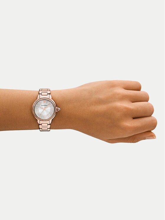 Emporio Armani Emporio Armani Ročna ura Mia AR11633 Rožnato zlato