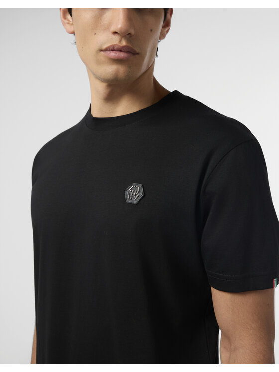 PHILIPP PLEIN PHILIPP PLEIN T-Shirt 29830 Czarny Regular Fit