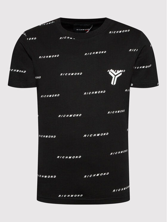 John Richmond John Richmond T-shirt UMA22007TS Nero Regular Fit