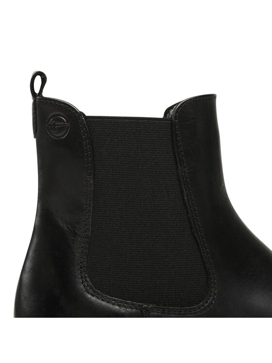 Tamaris Tamaris Kotníková obuv s elastickým prvkem 1-25492-41 Černá