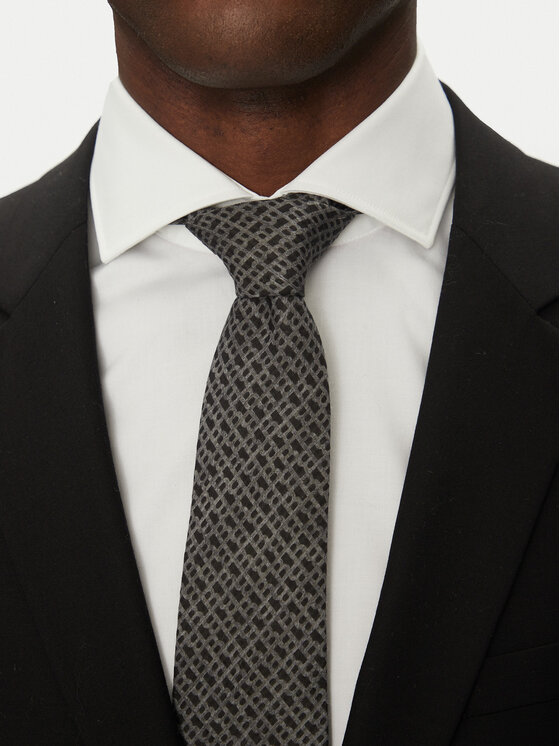 BOSS BOSS Kravata H-Tie 7,5 Cm-222 50540043 Tmavomodrá