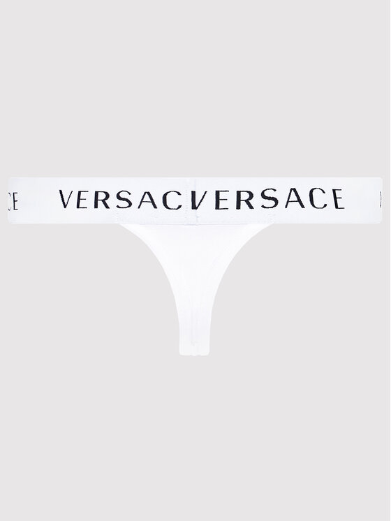 Versace Stringi Donna AUD04070 Biały | Modivo.pl