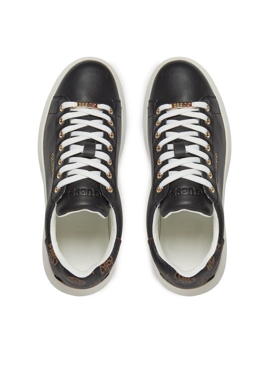 Guess Guess Sneakersy FL8VIB LEA12 Černá