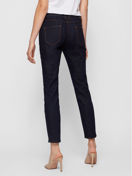 BOSS Boss Jeansy 3.0 Slow 50441201 Granatowy Slim Fit