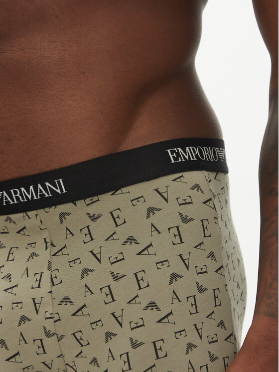 Emporio Armani Underwear Emporio Armani Underwear Set 3 parov boksaric EM000260 AF10800 MC112 Zelena