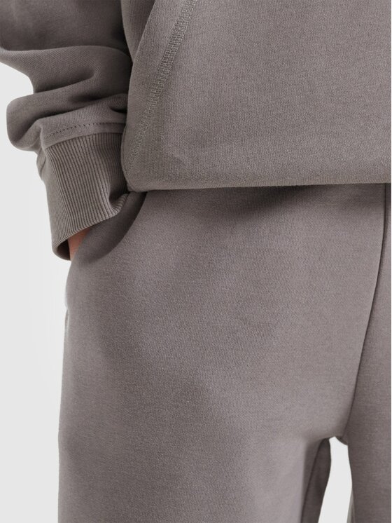 4F 4F Pantaloni da tuta 4FJRAW25TTROM1634-22S Nero Regular Fit