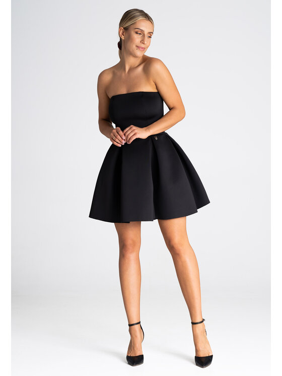 FIGL FIGLFIGL Vestito M970 Nero Regular Fit