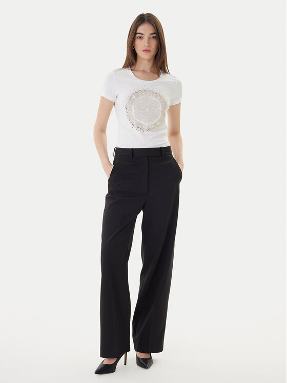 Guess Guess Póló Camelia W4RI47 J1314 Fehér Slim Fit