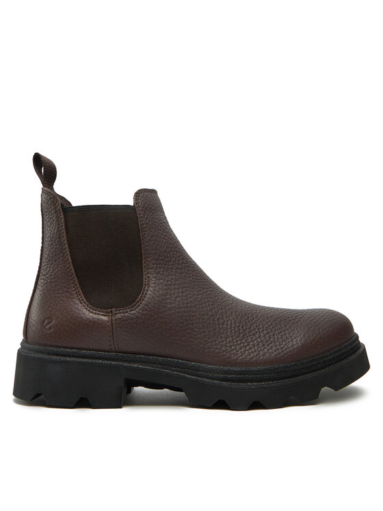 ECCO ECCO Kotníková obuv s elastickým prvkem Grainer M 21475401072 Hnědá