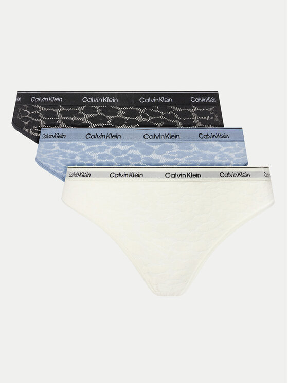 Calvin Klein Underwear Set Od 3 Para Brazilki 000QD5225E Šarena