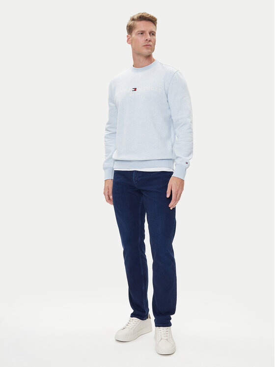 Tommy Hilfiger Tommy Hilfiger Μπλούζα Logo MW0MW11596 Μπλε Regular Fit
