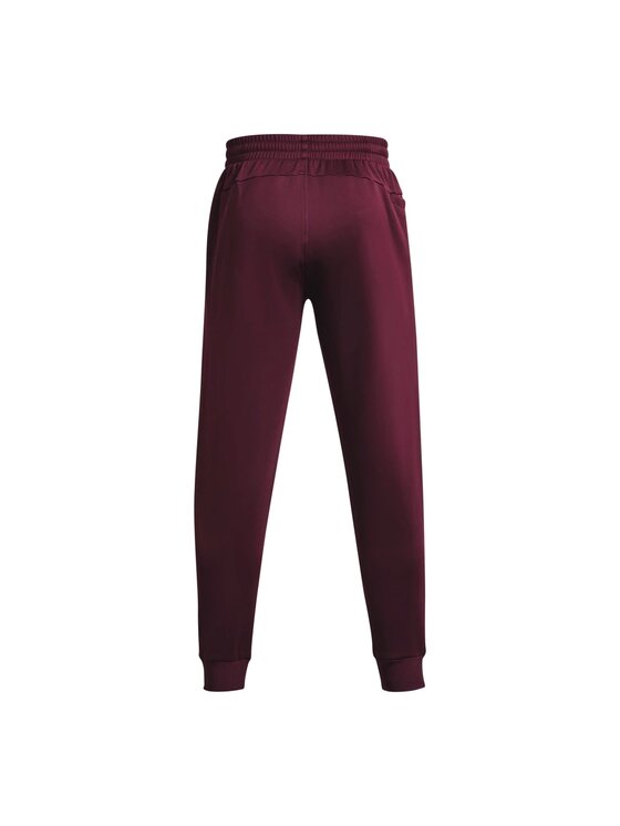 Under Armour Under Armour Spodnie dresowe Fleece Joggers Bordowy Basic Fit