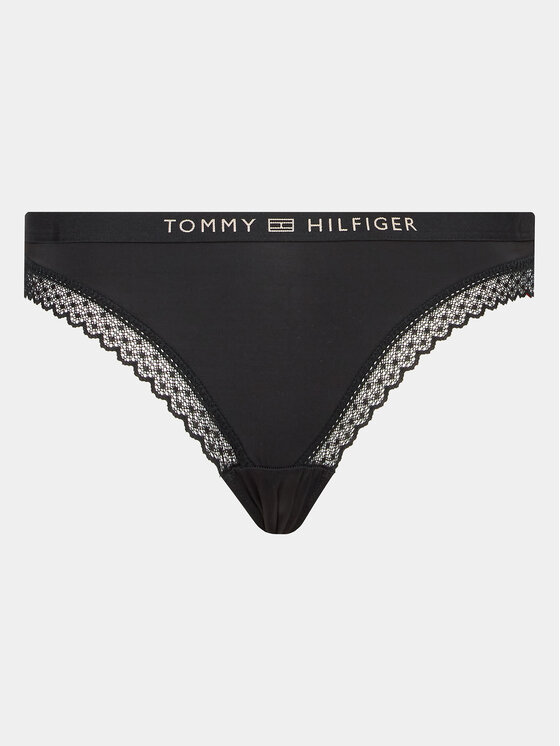 Tommy Hilfiger Tommy Hilfiger Klasične spodnje hlačke UW0UW04183 Črna