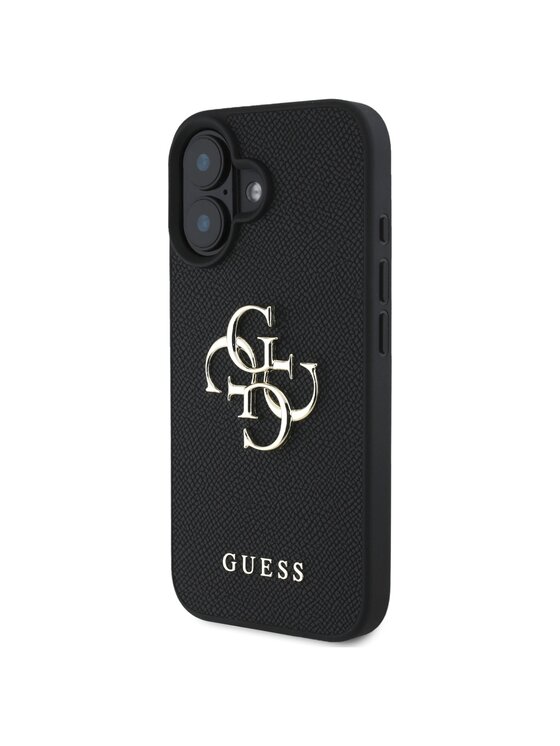Guess Guess Etui na telefon Apple iPhone 16 Czarny
