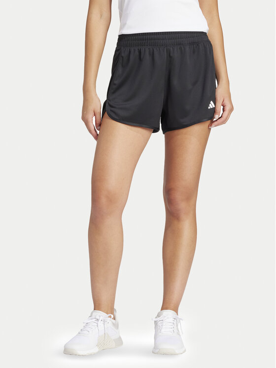 adidas Športové kraťasy Pacer Essentials IQ2576 Čierna Loose Fit