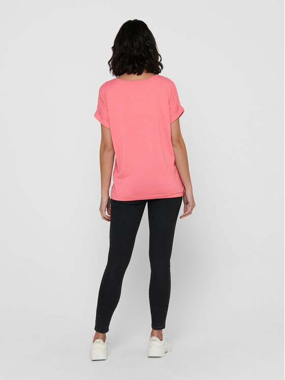 ONLY ONLY T-Shirt 15106662 Różowy Regular Fit