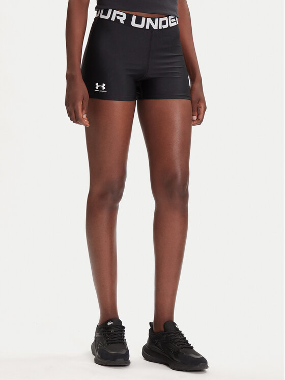 Under Armour Szorty sportowe Ua Hg Authentics Shorty 1383629-001 Czarny Compression Fit