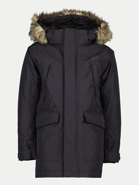 Didriksons Didriksons Куртка парка Oxid 504934 Чорний Regular Fit